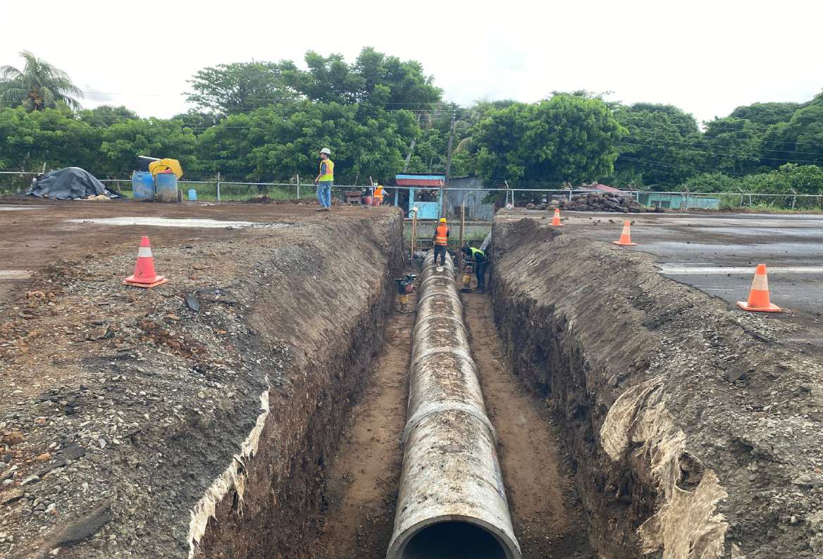 Placeholder de fotografía para Drenaje Menor — Aeropuerto Internacional de Corn Island